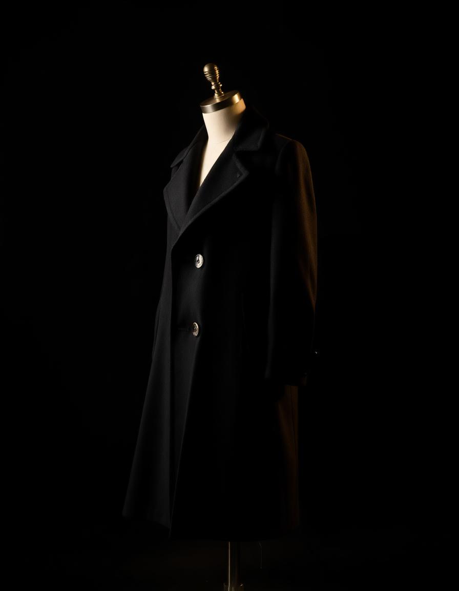 Manteau Long en Laine